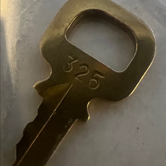 Louis Vuitton Gold Padlock and Key Set Great Condition! #325 - Picture 5 of 7